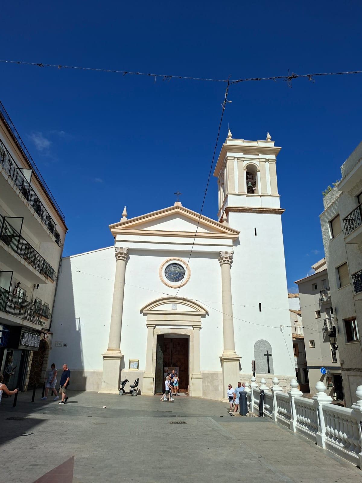 Iglesia de San Jaime en el casco antiguo de Benidorm